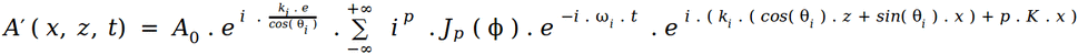 acousto optic formula