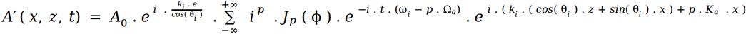 acousto optic formula