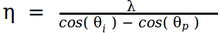 acousto optic formula