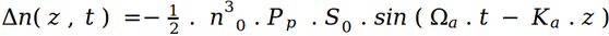 acousto optic formula