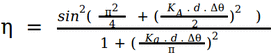 acousto optic formula