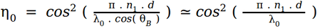 acousto optic formula