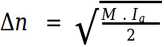 acousto optic formula