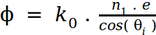 acousto optic formula