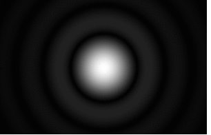 diffraction pattern by a circular aperture