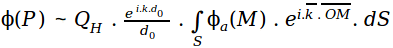 diffraction formula