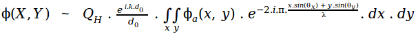 diffraction formula