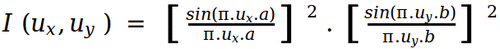 diffraction formula