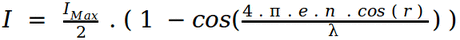interference formula