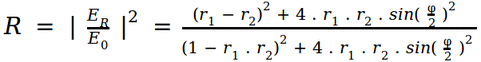 interference formula
