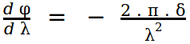 interference formula