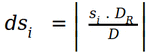 paraxial conjugation formula