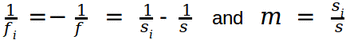 paraxial conjugation formula