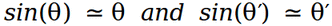 paraxial conjugation formula
