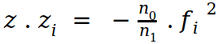 paraxial conjugation formula