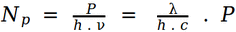 photodetector formula