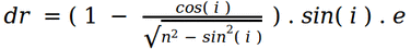 plane parallel plate formula
