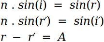 prism formula