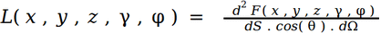 radiometry-photometry formula