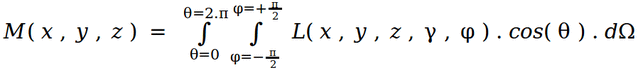 radiometry-photometry formula