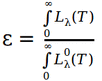 radiometry-photometry formula