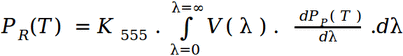 radiometry-photometry formula