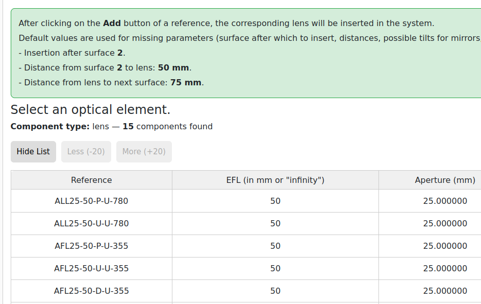 AI interface answer